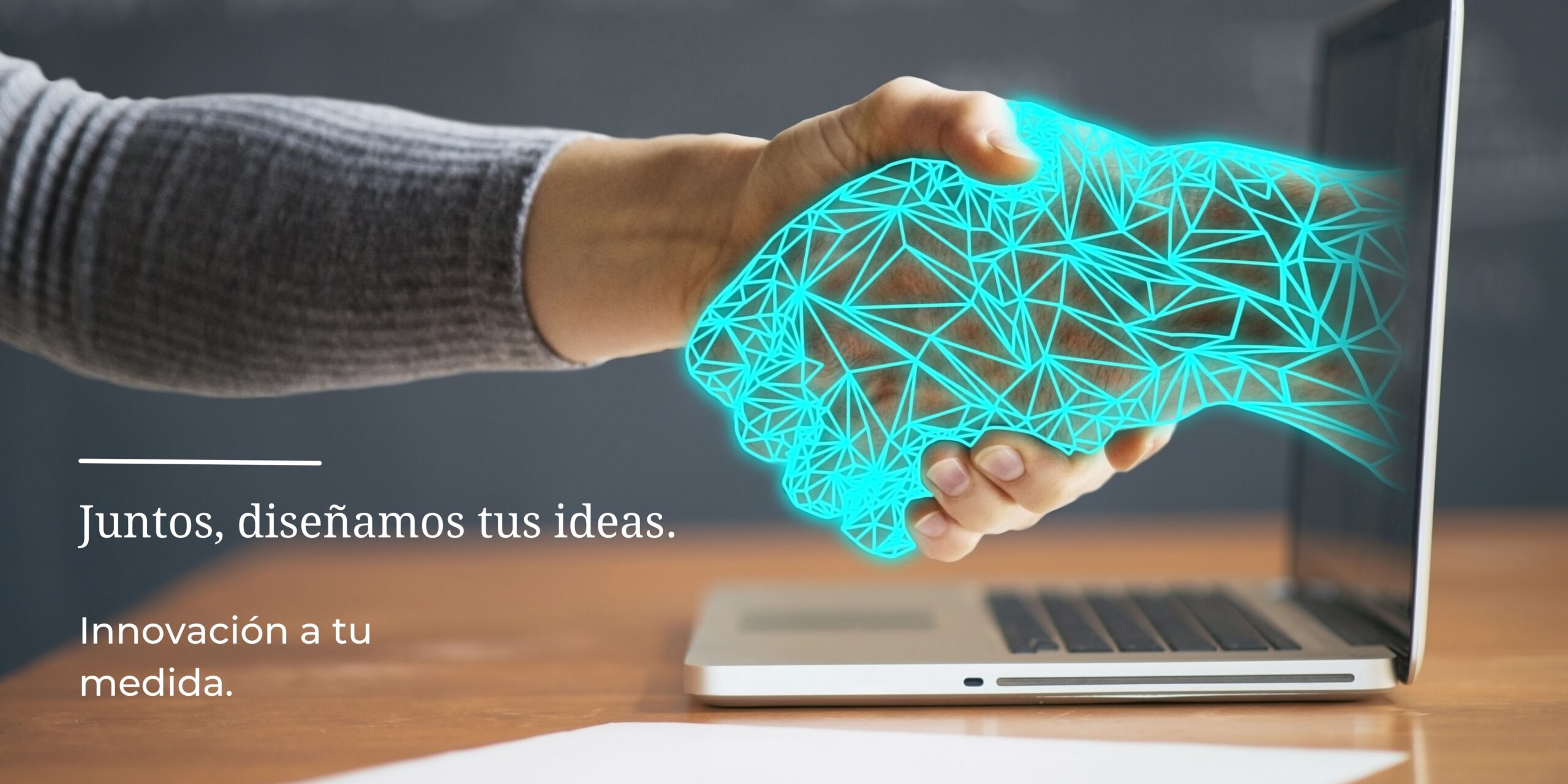 Dos manos estrechándose