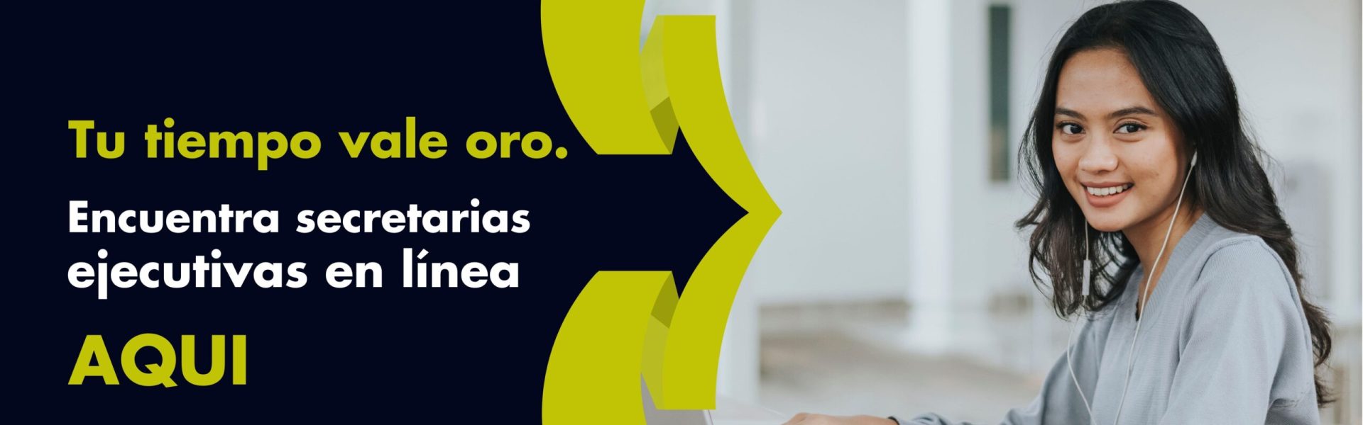 Secretaria ejecutiva en linea Banner secretaria ejecutiva en línea