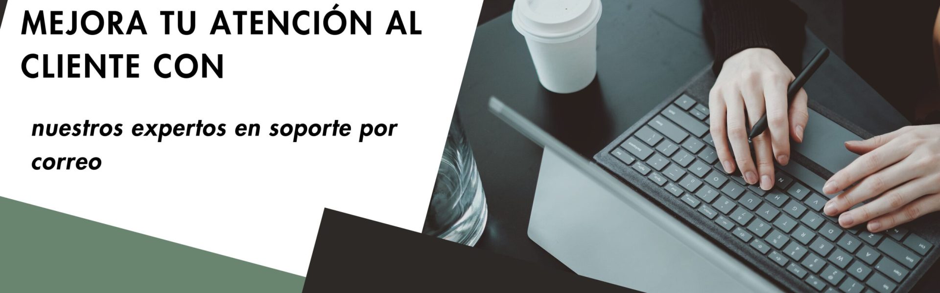 Servicio al cliente por correo Banner servicio al cliente por correo
